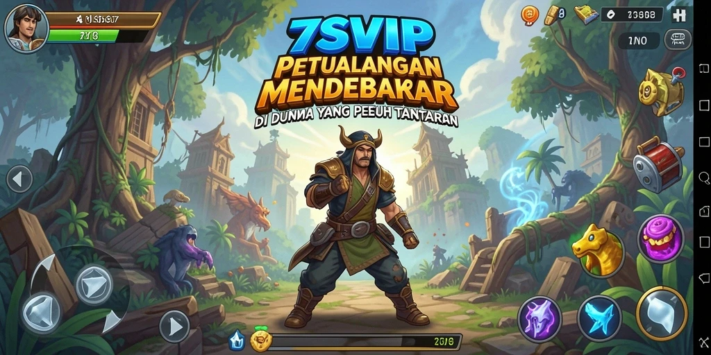 Tampilan gameplay 7SVIP yang mendebarkan dan penuh aksi.