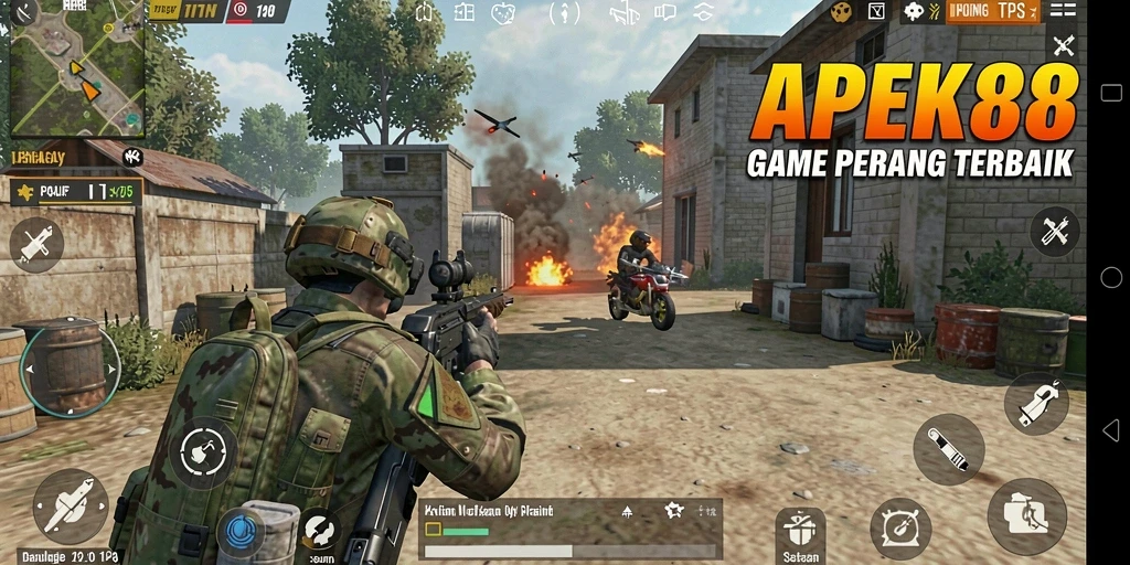 Tampilan memukau dari gameplay TPS APEK88 yang mendebarkan.