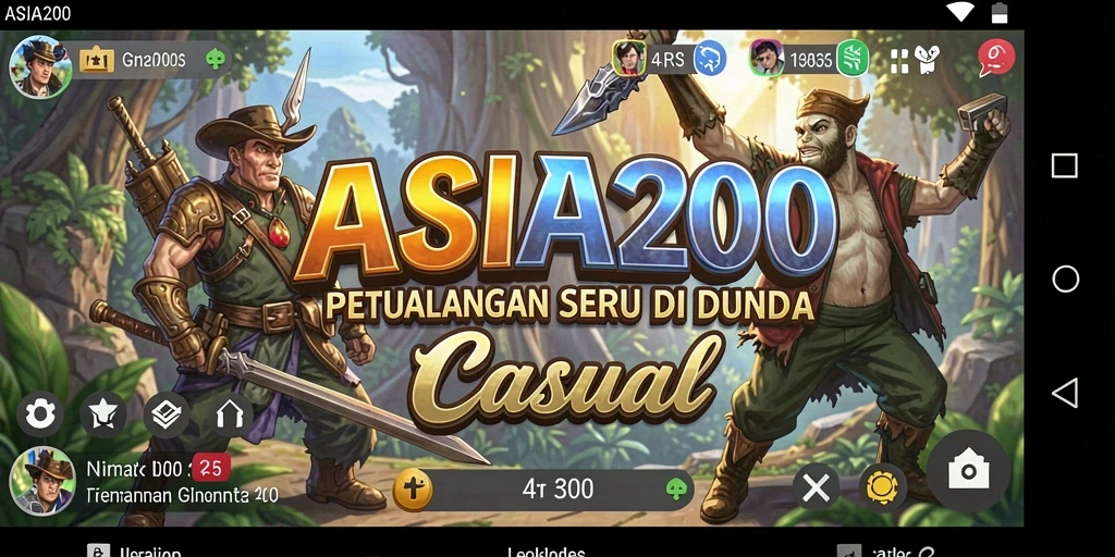Tangkapan layar gameplay ASIA200 yang menampilkan aksi seru dan menghibur.
