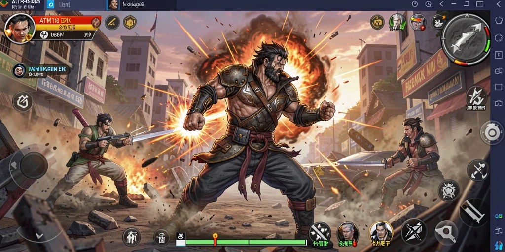 Tangkapan layar utama dari gameplay seru dan mendebarkan di ATM138.