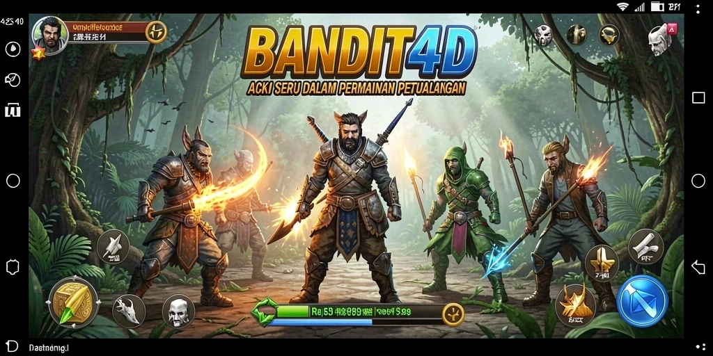Screenshot utama menampilkan gameplay aksi yang mendebarkan.