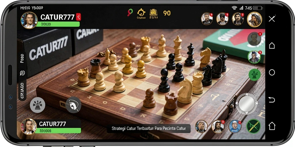 Gameplay menarik dengan strategi catur mendalam di CATUR777.