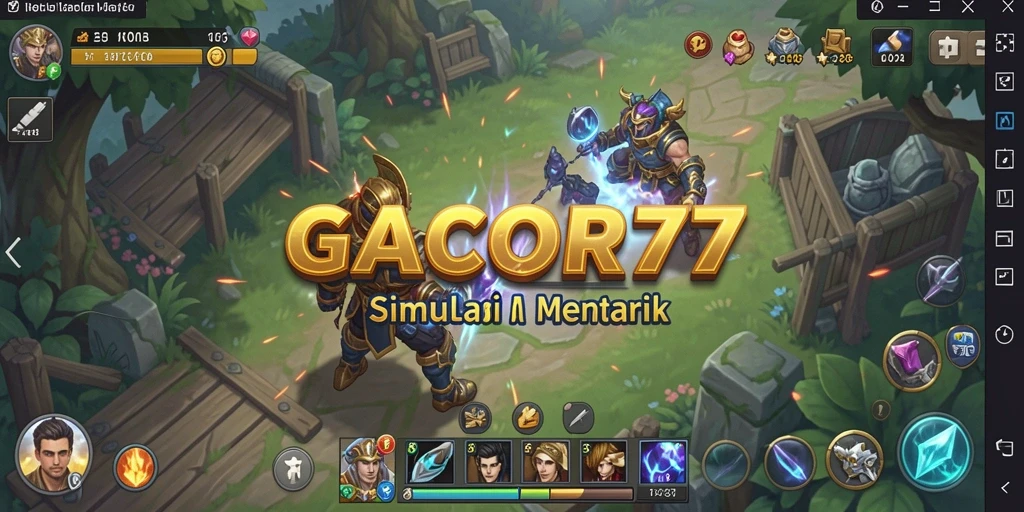 Gameplay <strong>GACOR77</strong> yang mengasyikkan dan interaktif.
