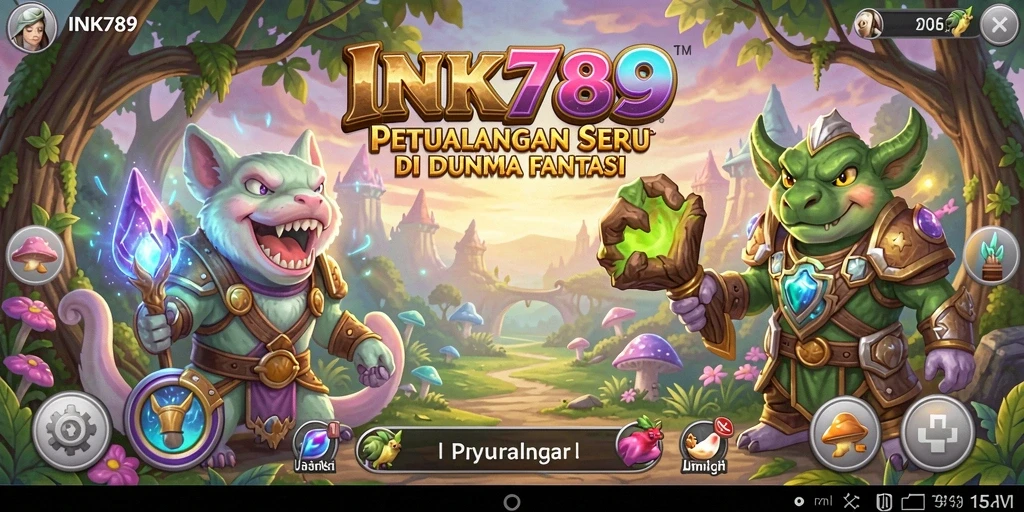 Gameplay seru dan menantang di dunia petualangan INK789.
