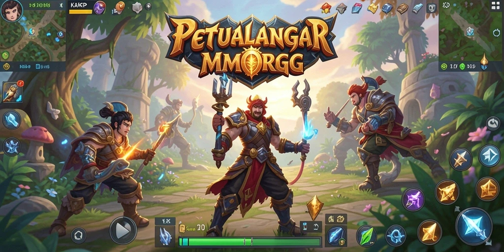 Tangkapan layar utama dari gameplay KAKRP yang mendebarkan.