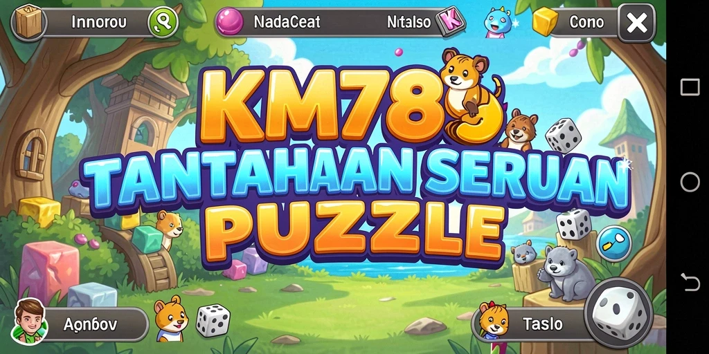 Screenshot gameplay KM789 menampilkan puzzle yang menarik dan penuh tantangan.