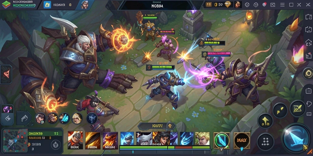 Tampilkan aksi seru gameplay MOBA di KODOKHOKI889.