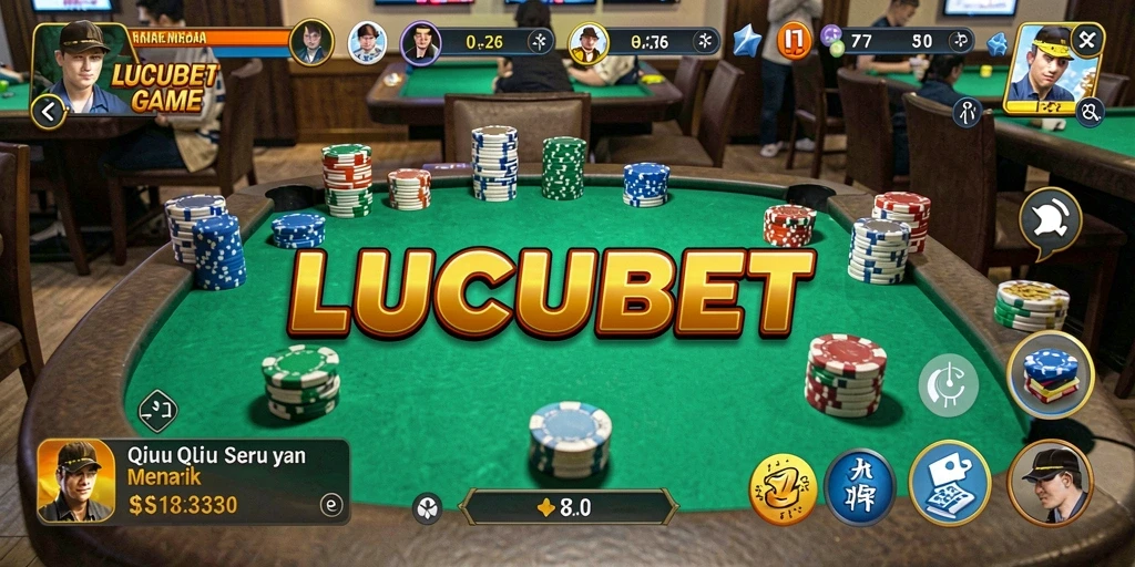 Screenshot gameplay QiuQiu yang menegangkan di LUCUBET.