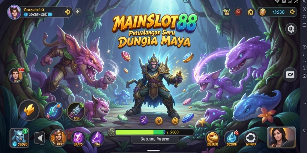 Tampilan gameplay seru dalam MAINSLOT88 yang penuh petualangan.