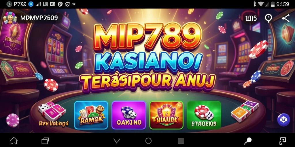Screenshot gameplay seru MVP789 menampilkan berbagai permainan Kasino yang menarik.