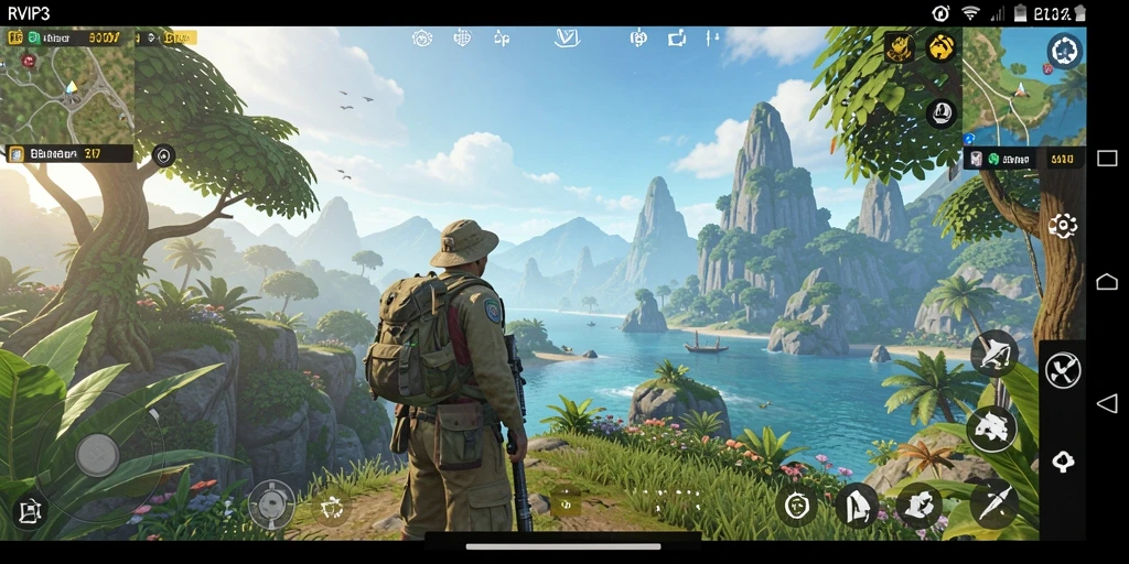 Tampilan menarik dari gameplay Open World dalam RVIP3.