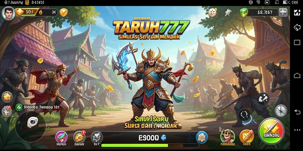 Tampilan gameplay TARUH777 yang menarik dan penuh aksi.