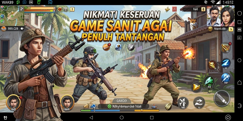 Tampilan gameplay menarik dari WAK89 dengan tantangan yang mengasyikkan.
