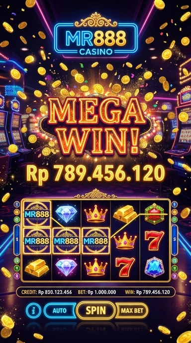 Tampilan antarmuka mr888 yang mudah digunakan.